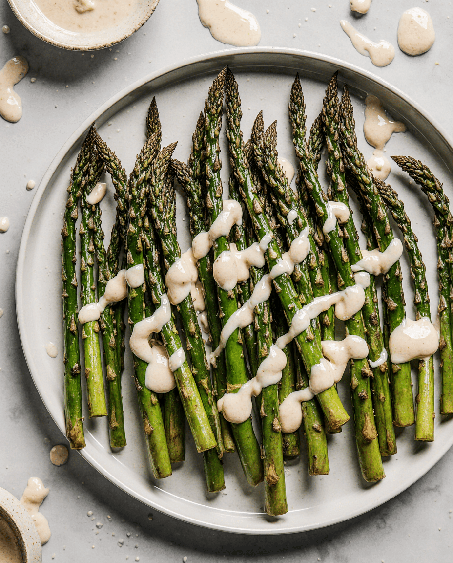 Labor Day Grilled Asparagus with Aioli