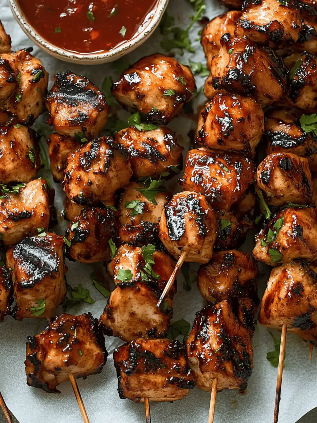 Spicy Firecracker Chicken Skewers - Your New Go-To Recipe! 2 Firecracker Chicken Skewers