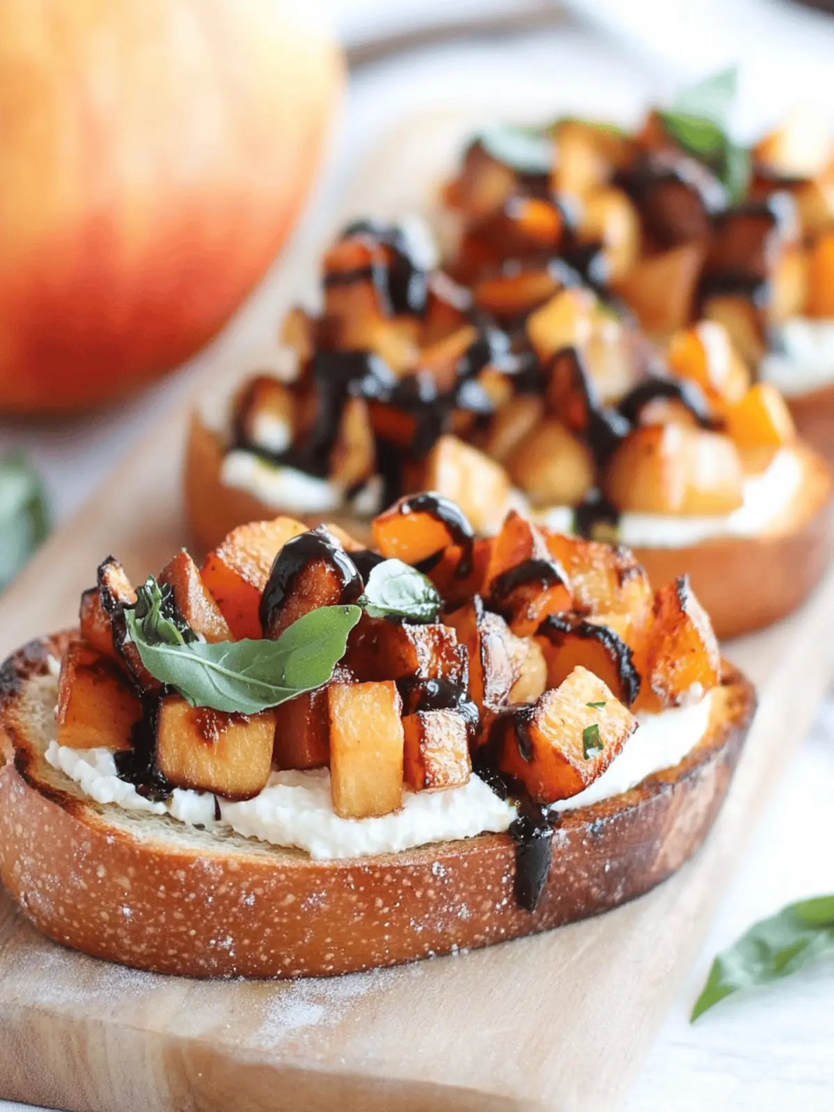 Butternut Squash Apple Bruschetta: Fall's Cozy Flavor Bomb 2 Butternut Squash Apple Bruschetta