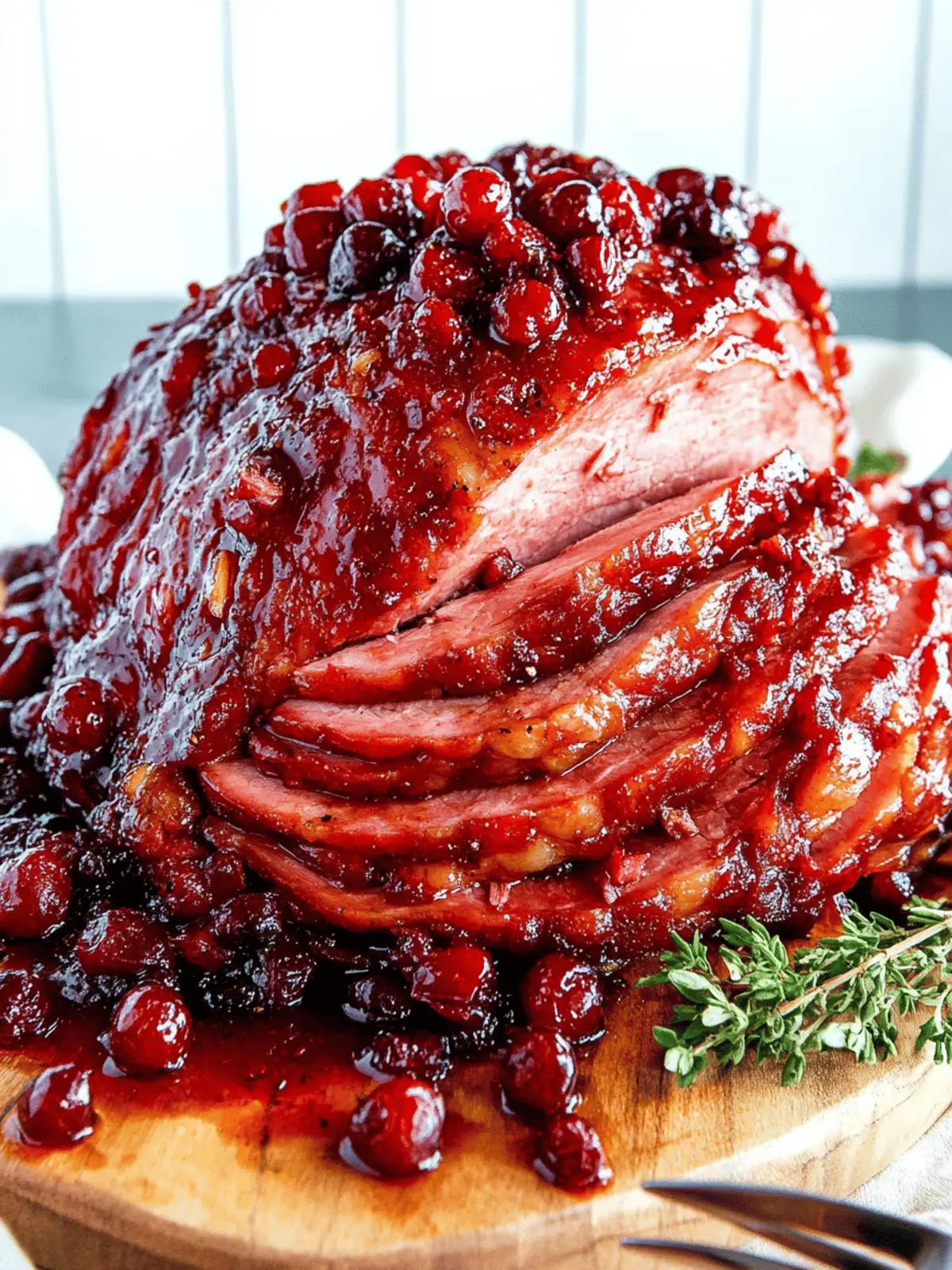 Delicious Cranberry Glazed Ham for a Festive Holiday Feast 5 CRANBERRY GLAZED HAM