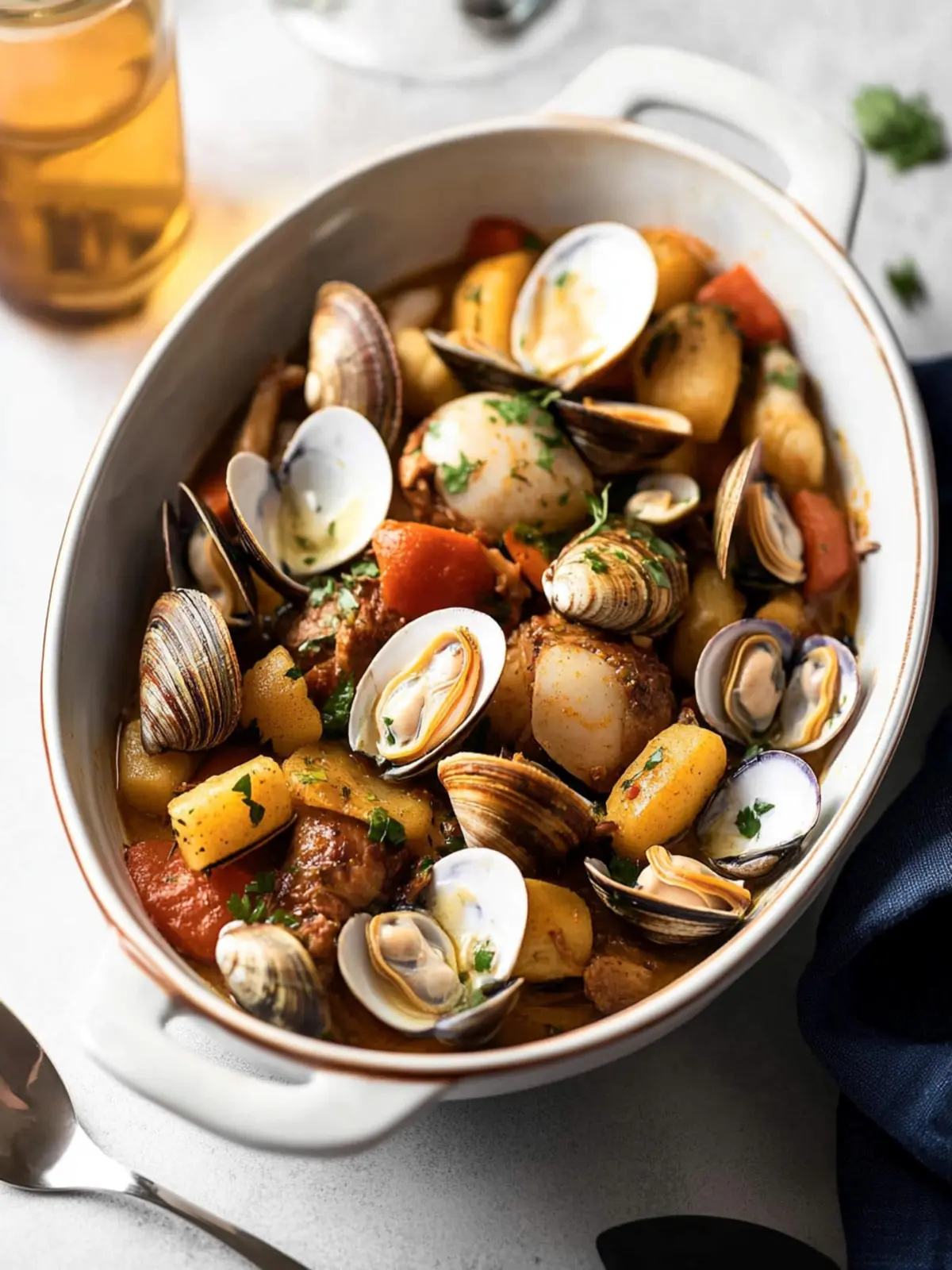 Carne de Porco à Alentejana (Portuguese Pork and Clams)