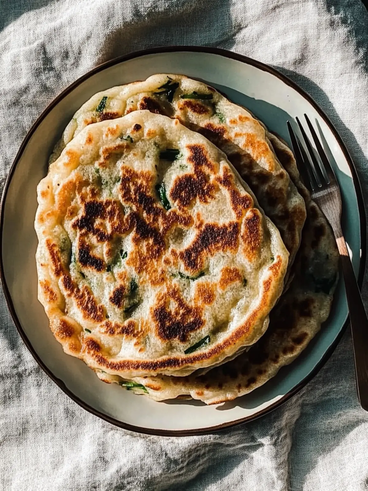 Crispy Scallion Pancakes: Your New Favorite Homemade Snack 4 Scallion Pancakes