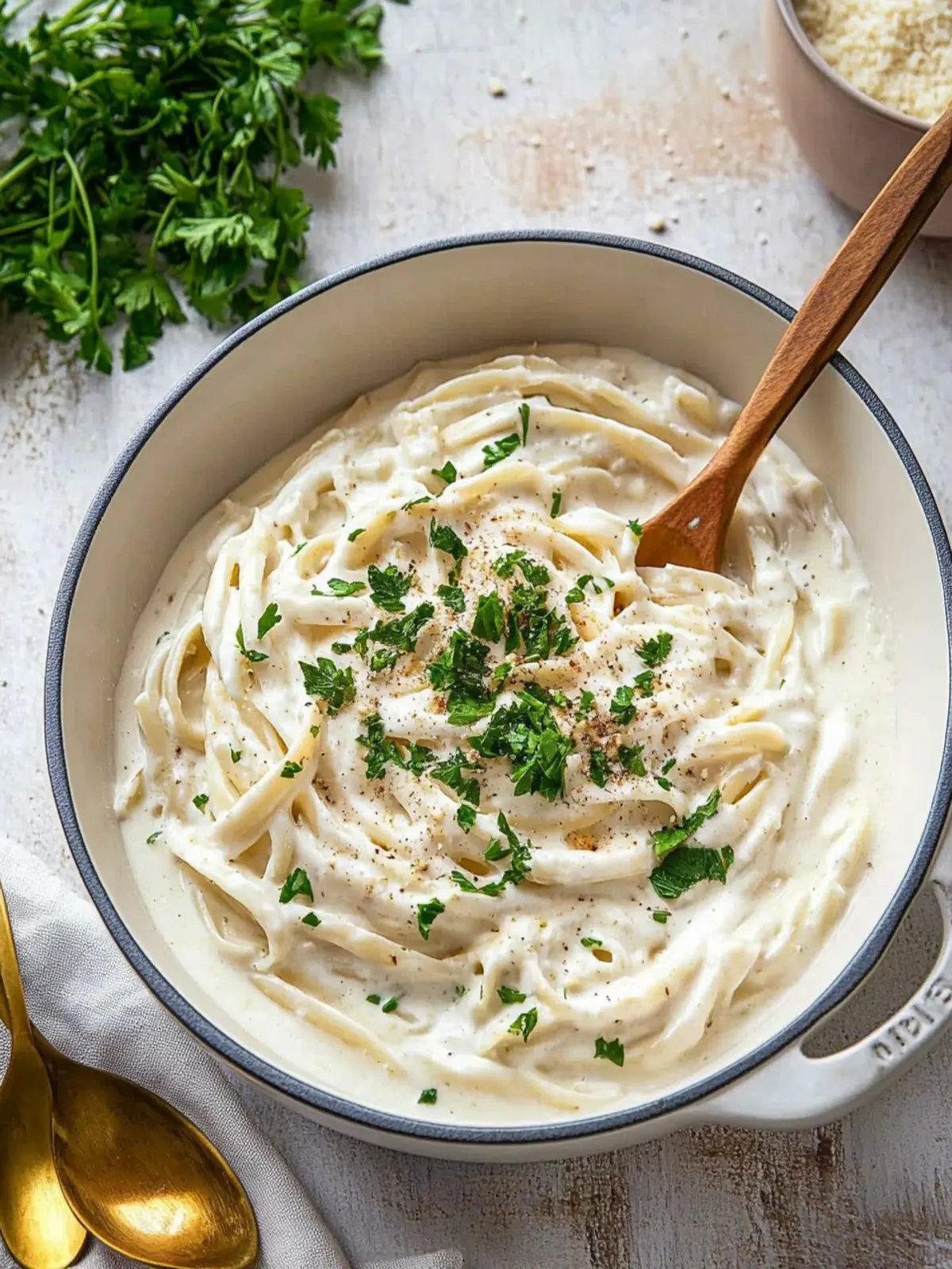 Creamy Cottage Cheese Alfredo: Lighter and Quick Dinner Magic 2 Cottage Cheese Alfredo