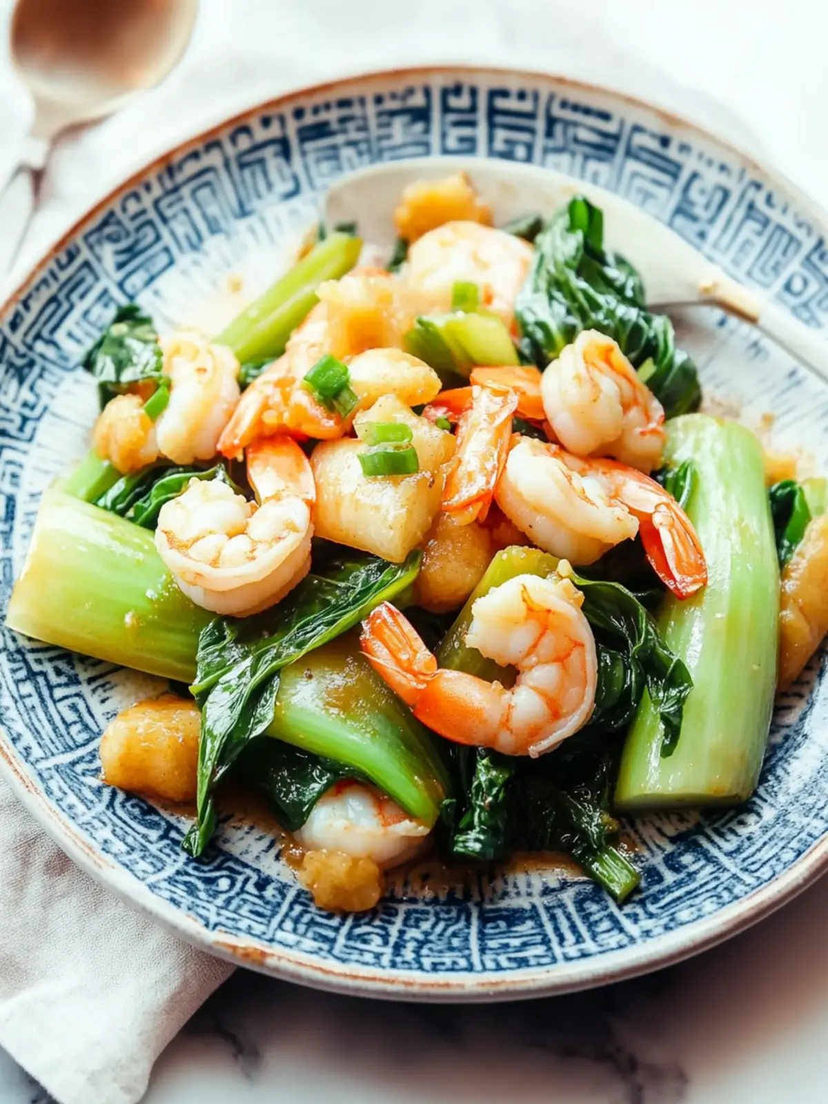 Shrimp and Bok Choy Stir Fry
