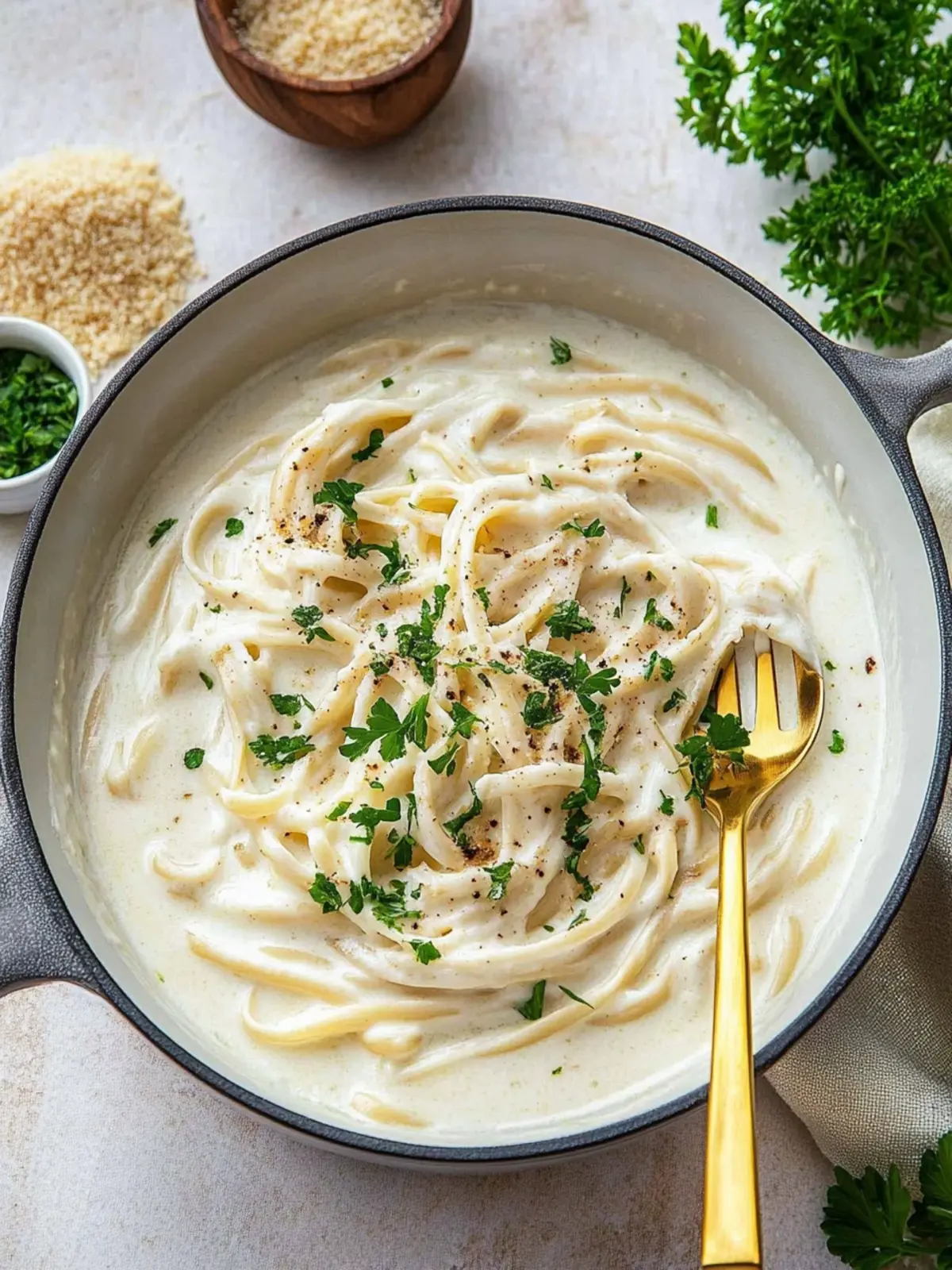 Creamy Cottage Cheese Alfredo: Lighter and Quick Dinner Magic 5 Cottage Cheese Alfredo