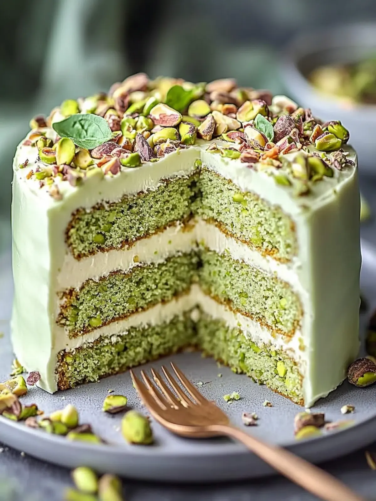 Heavenly White Chocolate Pistachio Cake for Sweet Moments 2 White Chocolate Pistachio Cake
