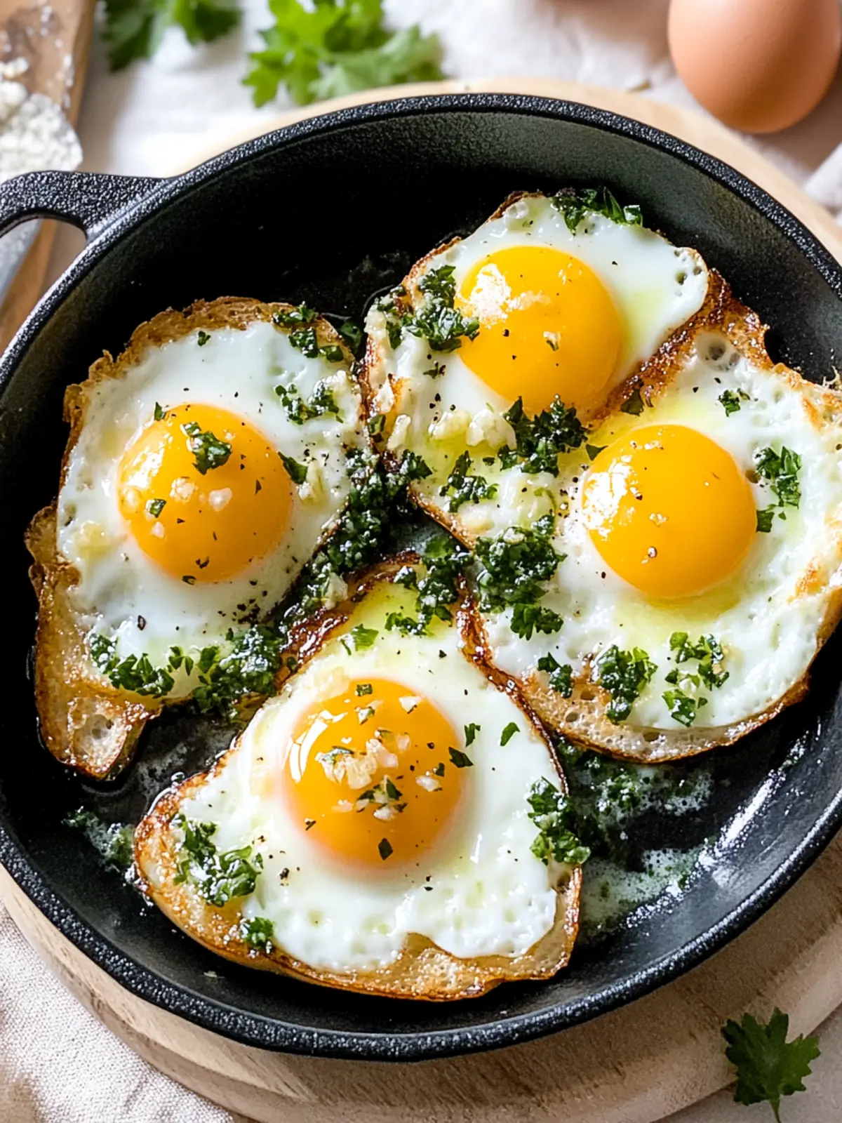 Spanish Garlic Eggs | The Best Fried Eggs You'll Ever Make 2 Spanish Garlic Eggs | Possibly the BEST Fried Eggs Recipe