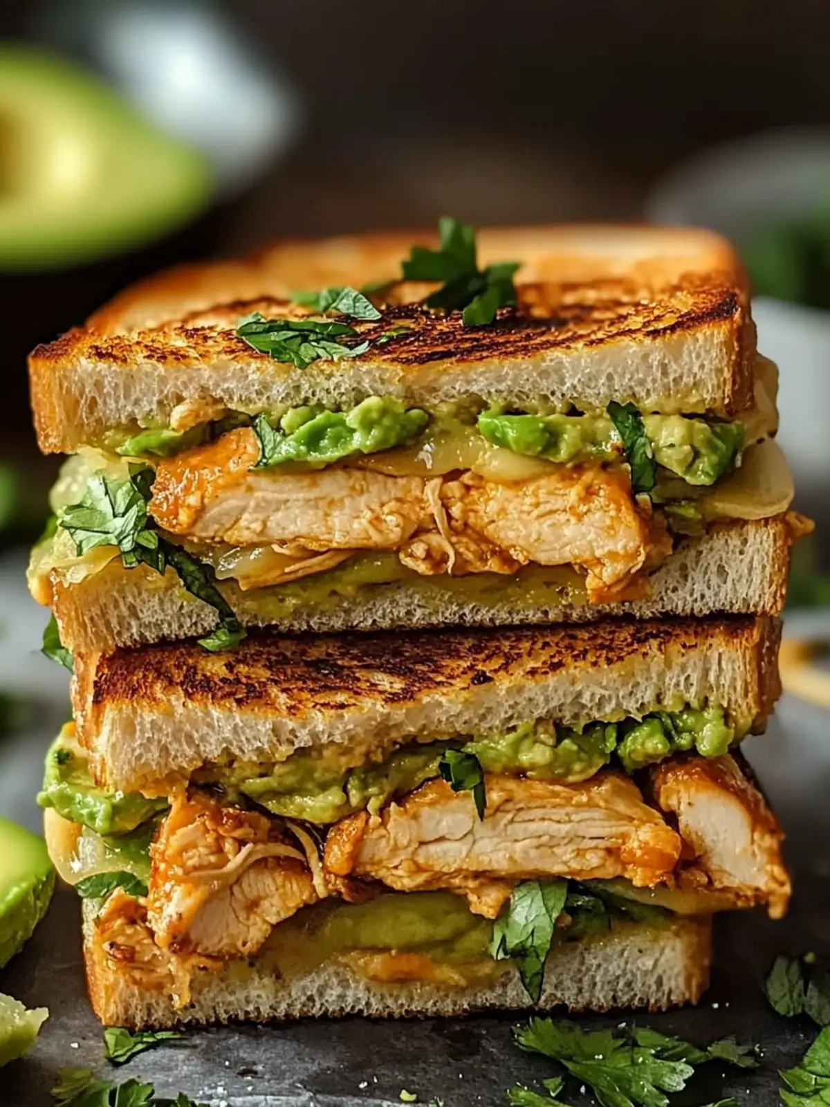 Melt-In-Your-Mouth Chicken Avocado Melt Sandwich Delight 5 Chicken Avocado Melt Sandwich