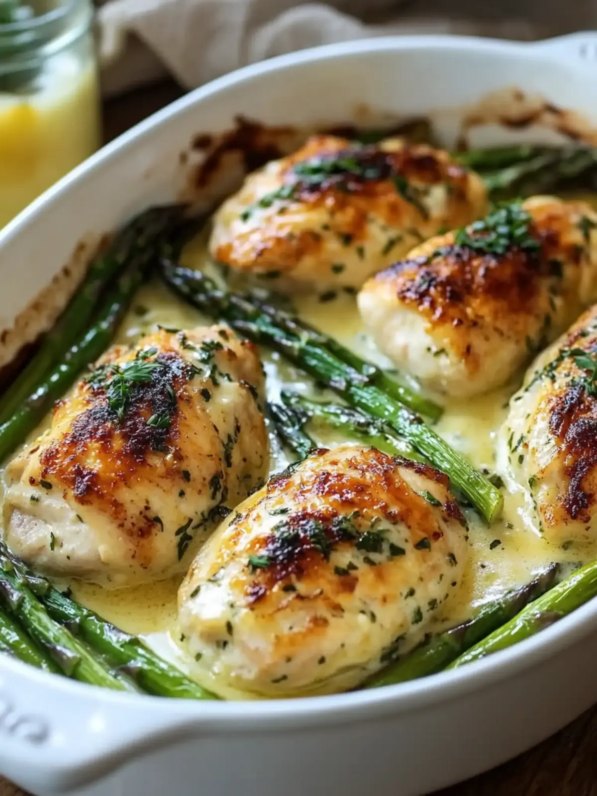 Creamy Baked Chicken and Asparagus for Cozy Weeknight Dinners 5 Creamy Baked Chicken and Asparagus