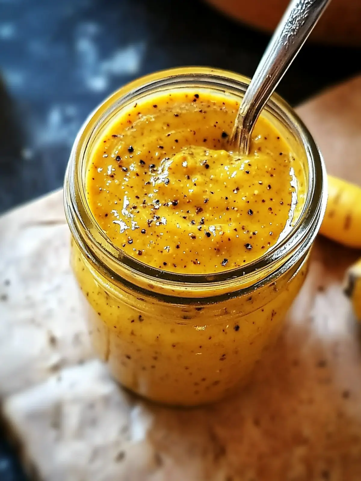 Sweet and Spicy Mardi Gras Mustard