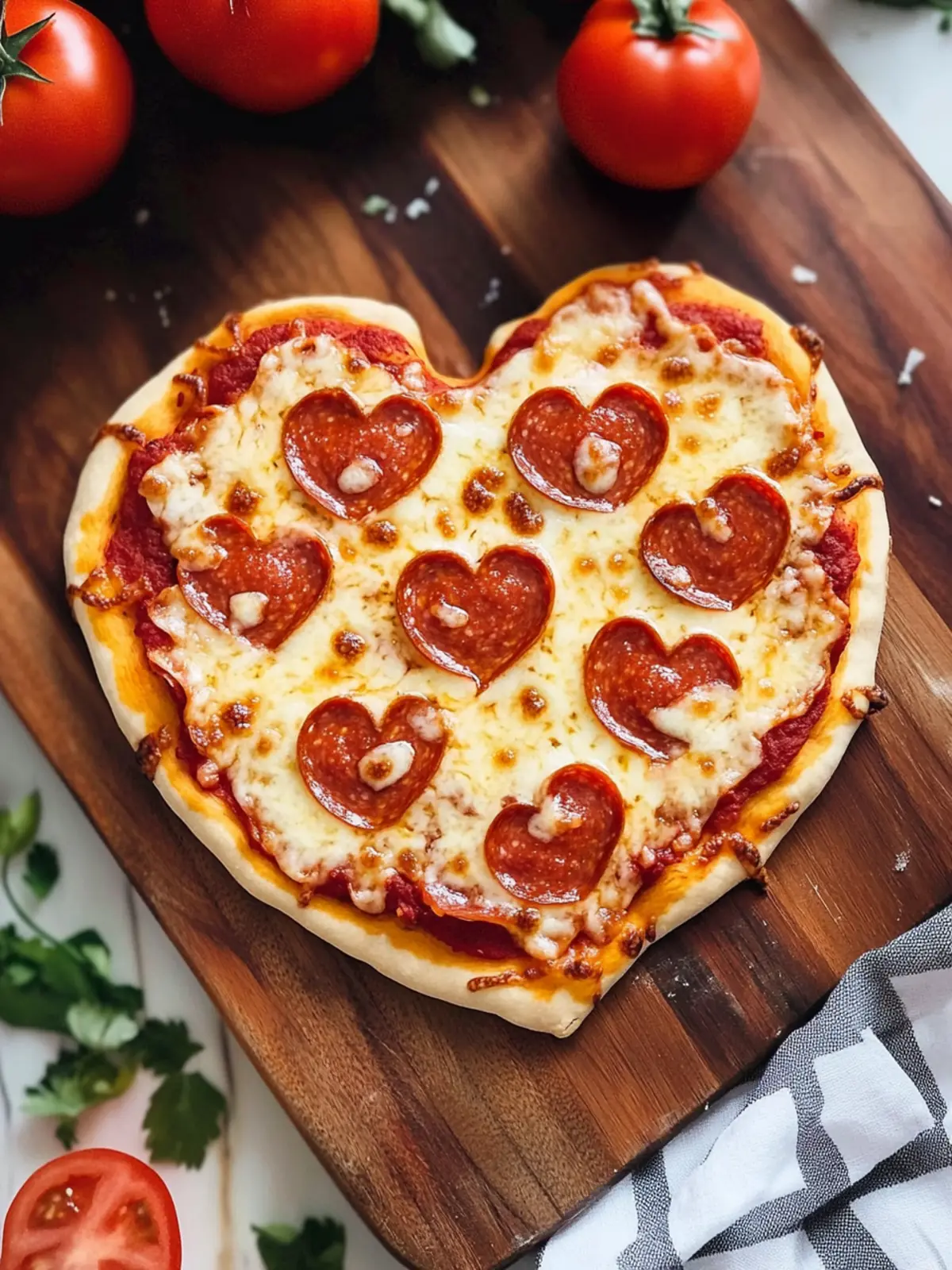 Heart Shaped Pizza: Fun Family Treat for Valentine's Day 5 Heart Shaped Pizza