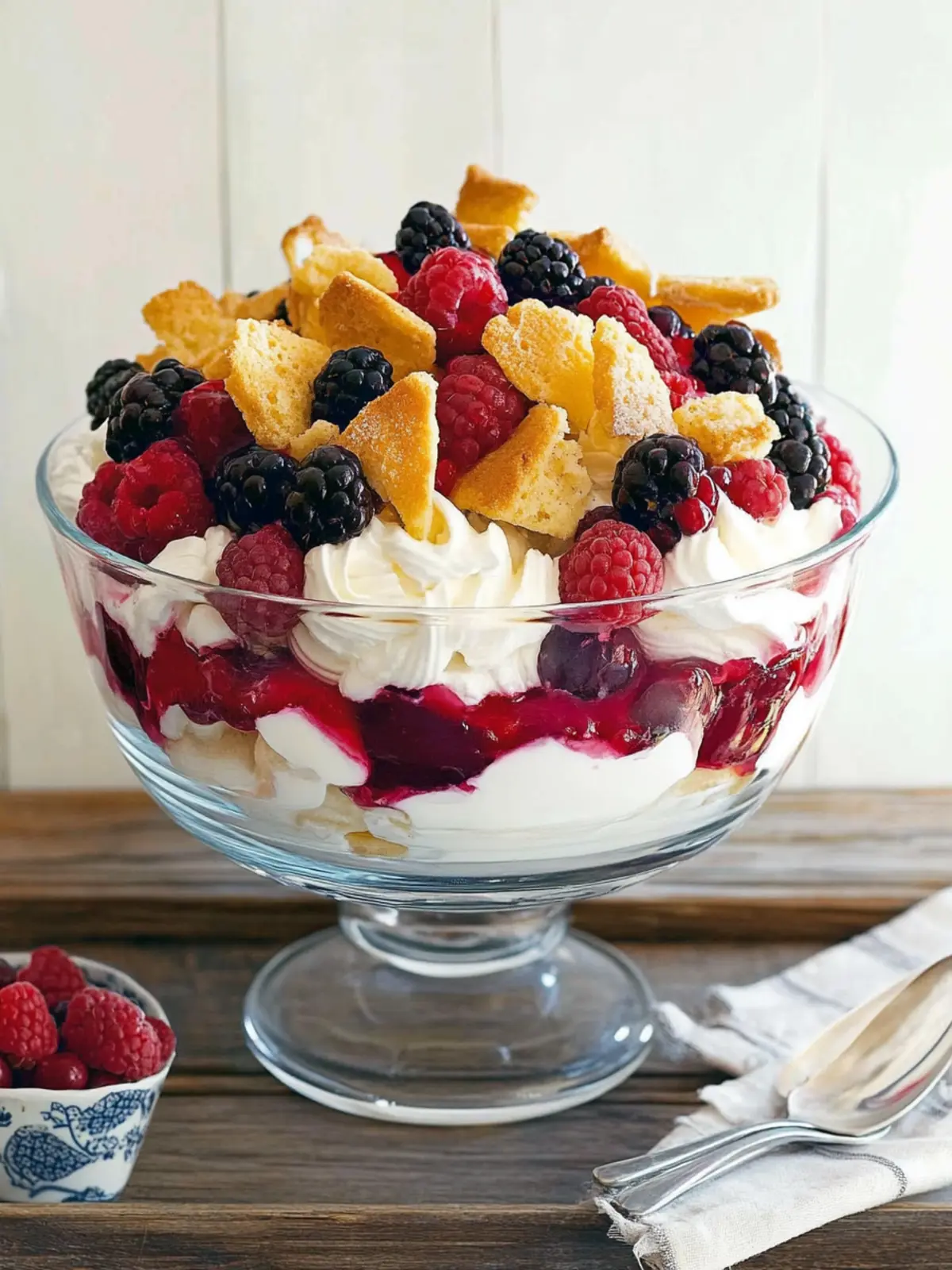 Indulge in Creamy Vanilla Yogurt and Berry Trifle Bliss 5 Vanilla Yogurt and Berry Trifle