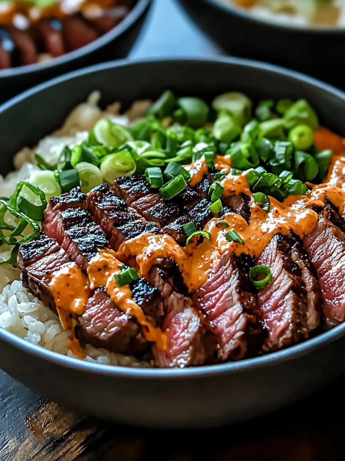 Indulgent Korean BBQ Steak Bowls with Spicy Cream Sauce Bliss 4 Indulgent Korean BBQ Steak Bowls with Spicy Cream Sauce Bliss