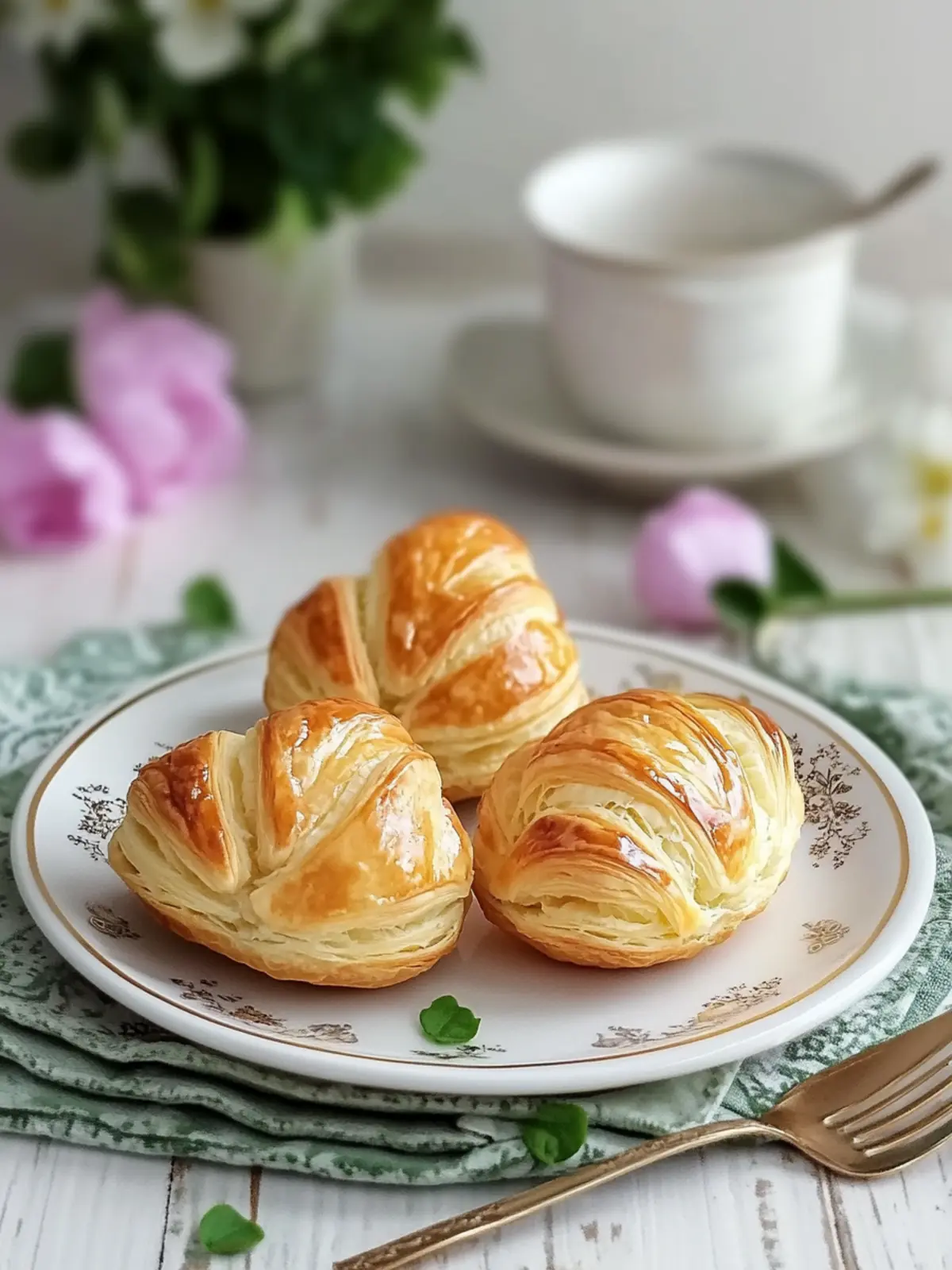 Easter Puff Pastry Eggs