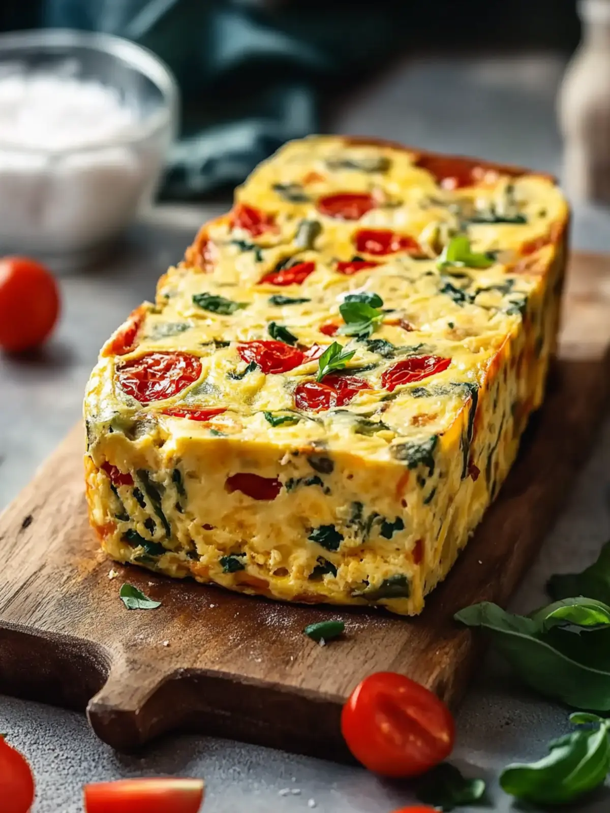 Mouthwatering Frittata Loaf: Easy, Hearty Meal Prep Delight 2 Mouthwatering Frittata Loaf