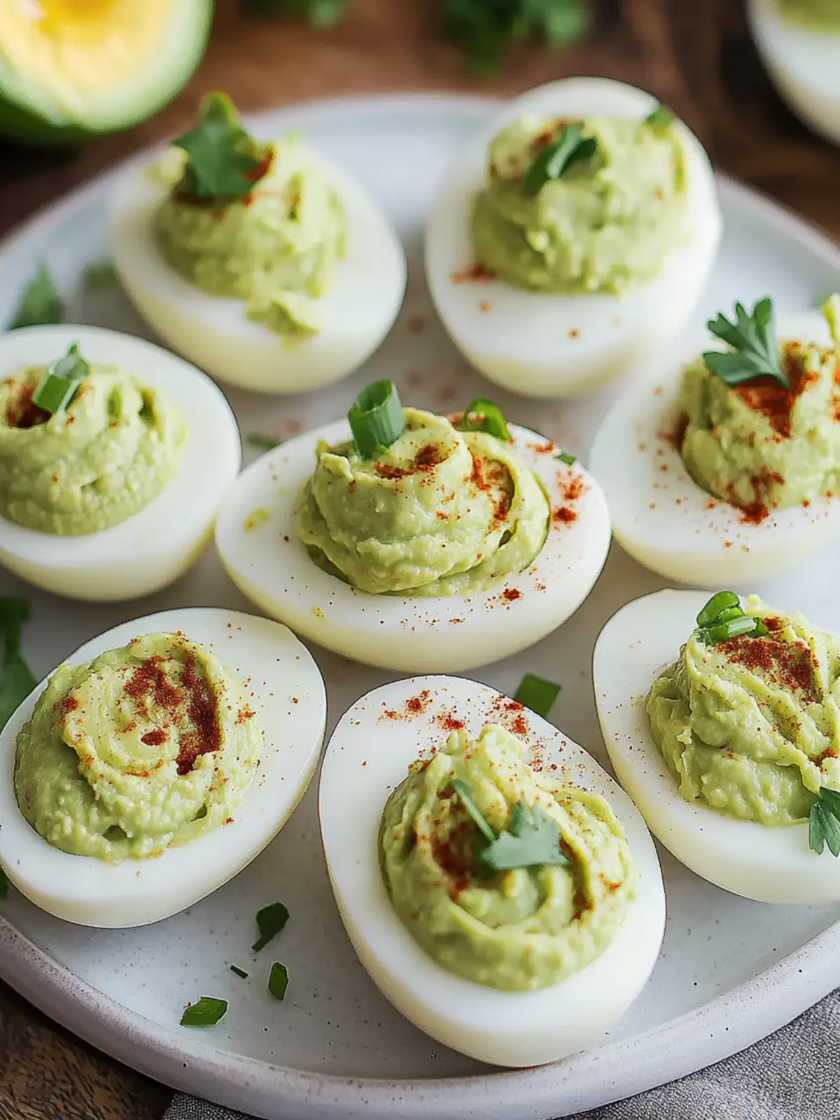 Guacamole Deviled Eggs That Impress Every Guest Effortlessly 4 Guacamole Deviled Eggs That Impress Every Guest