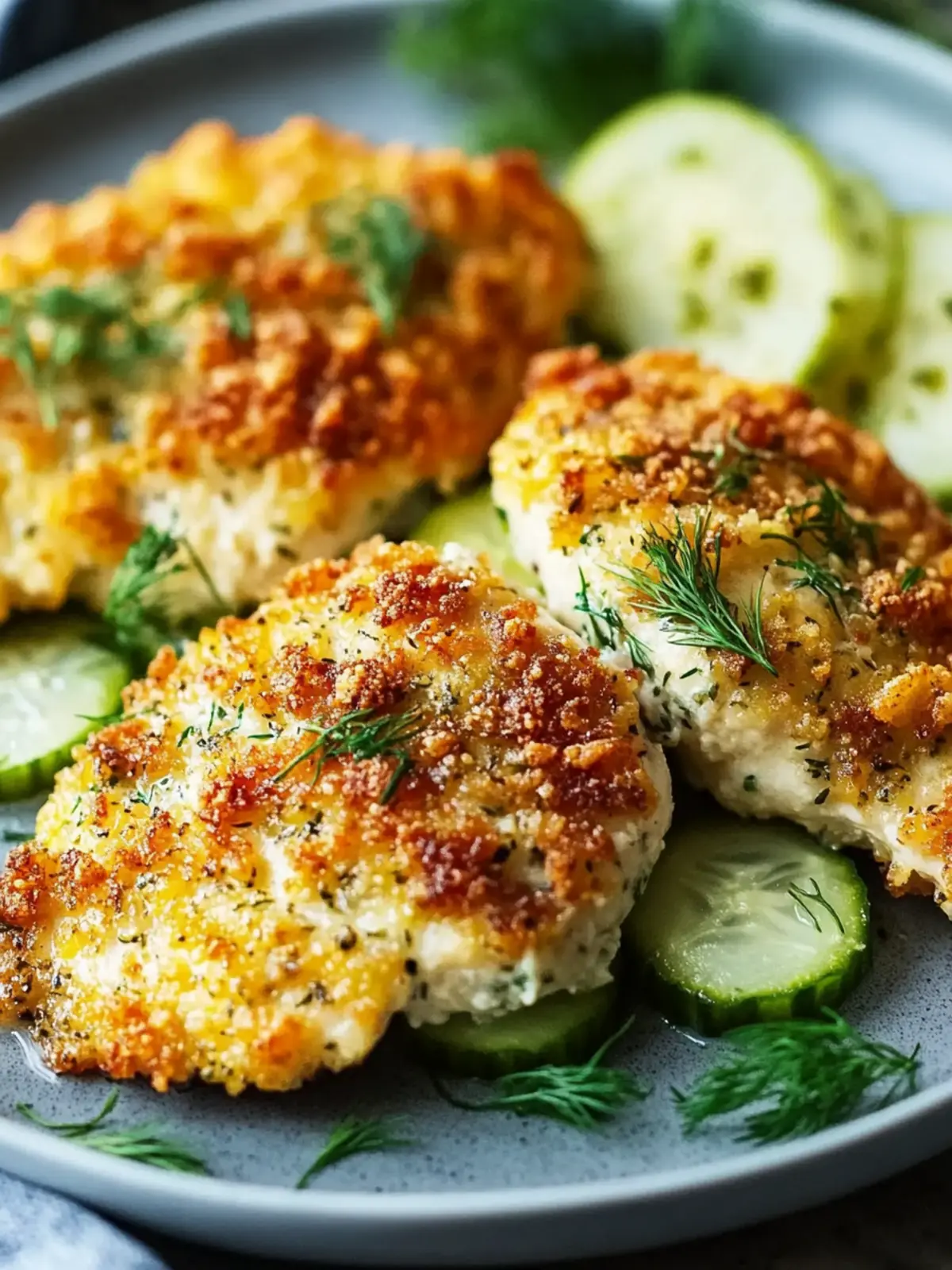 The Ultimate Crispy Dill Pickle Parmesan Chicken Delight