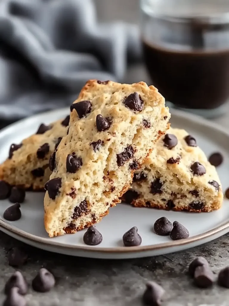Chocolate Chip Coffee Scones