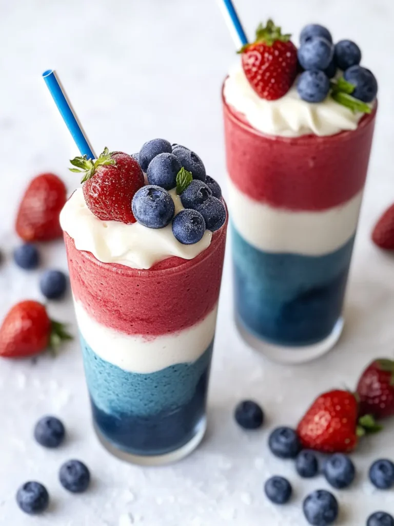 Red, White, and Blue Smoothie