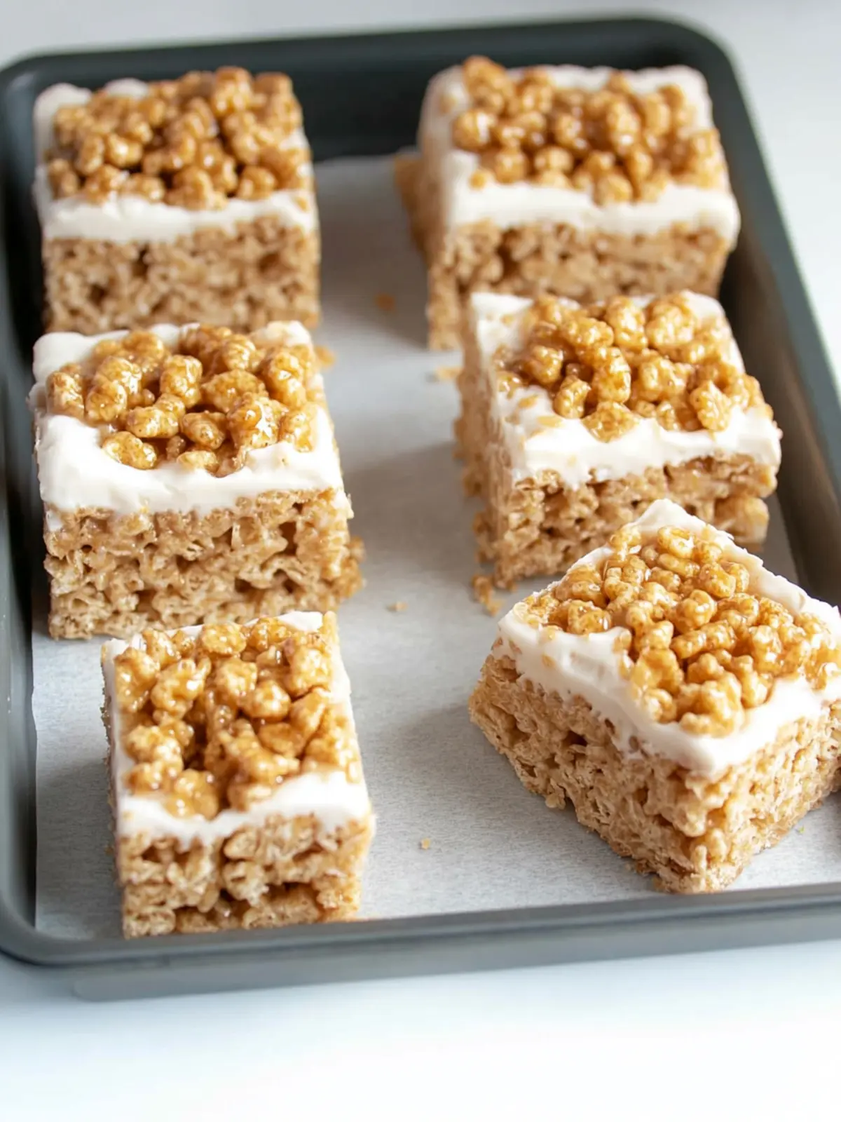 Biscoff Rice Krispie Treats