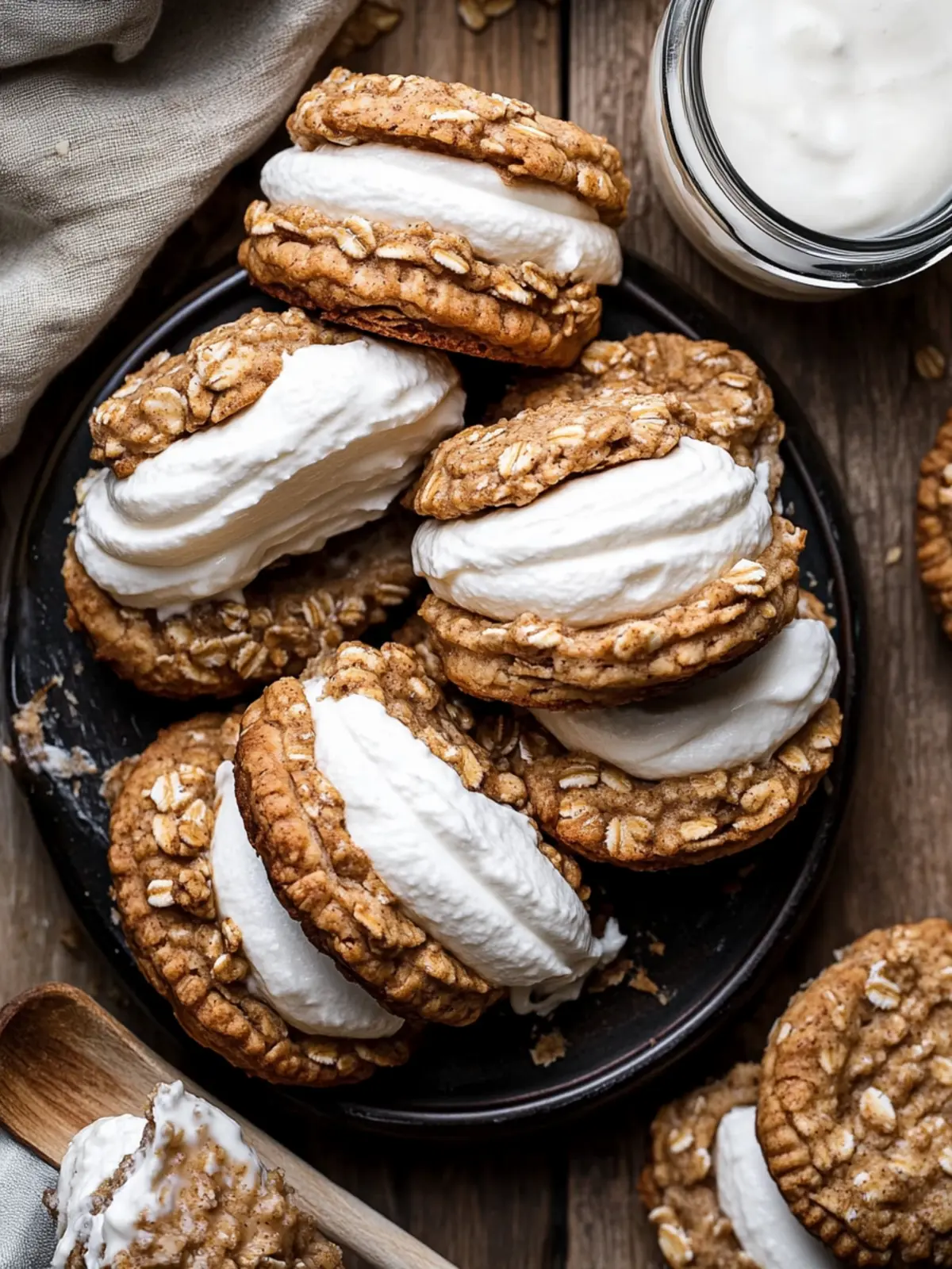 Irresistible Oatmeal Cream Pies with Fluffy Marshmallow Filling 5 Oatmeal Cream Pies