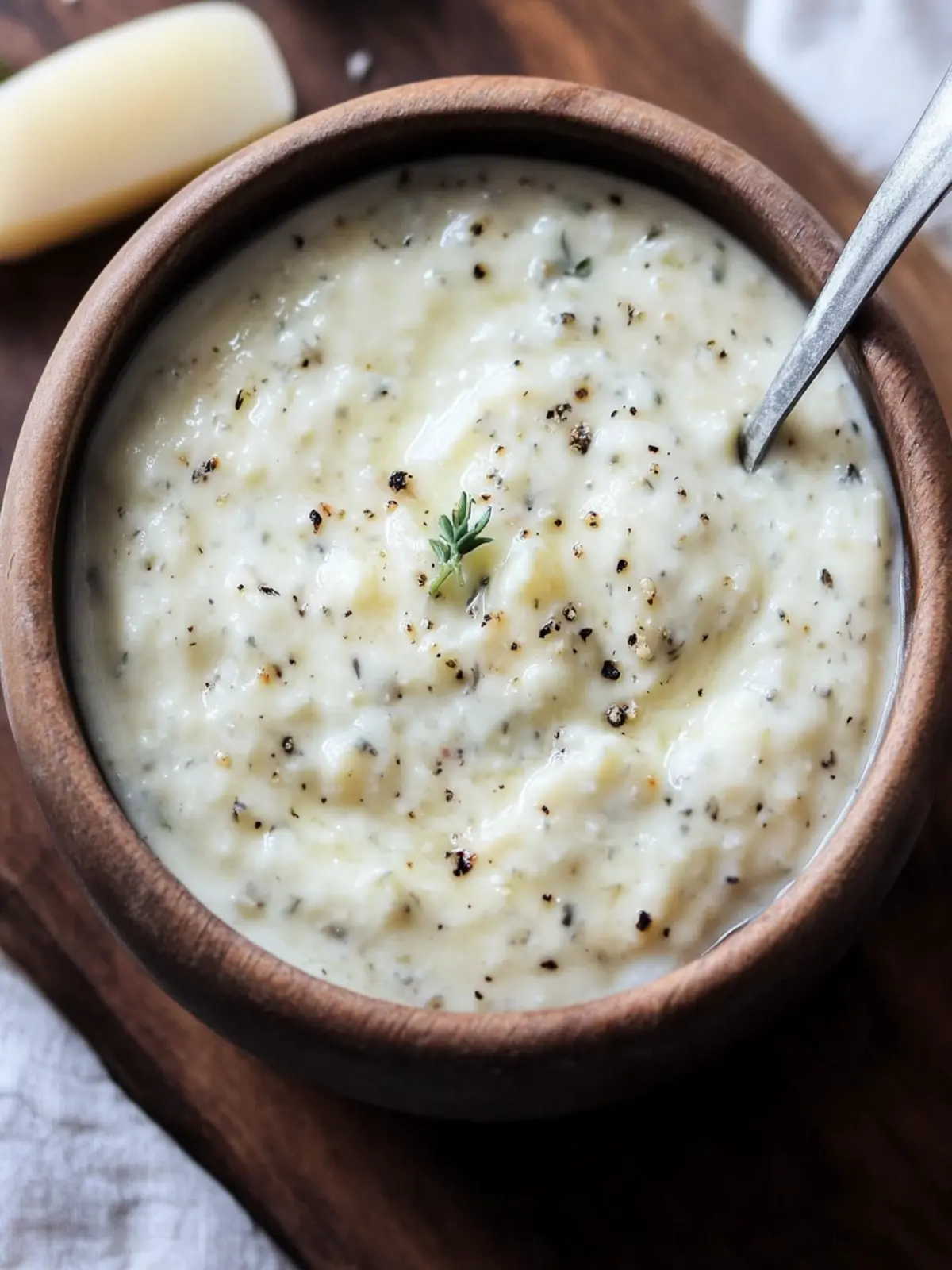 Garlic Parmesan Sauce