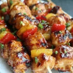 Hawaiian Teriyaki Chicken Kabobs: A Tropical Flavor Adventure 8 Hawaiian Teriyaki Chicken Kabobs