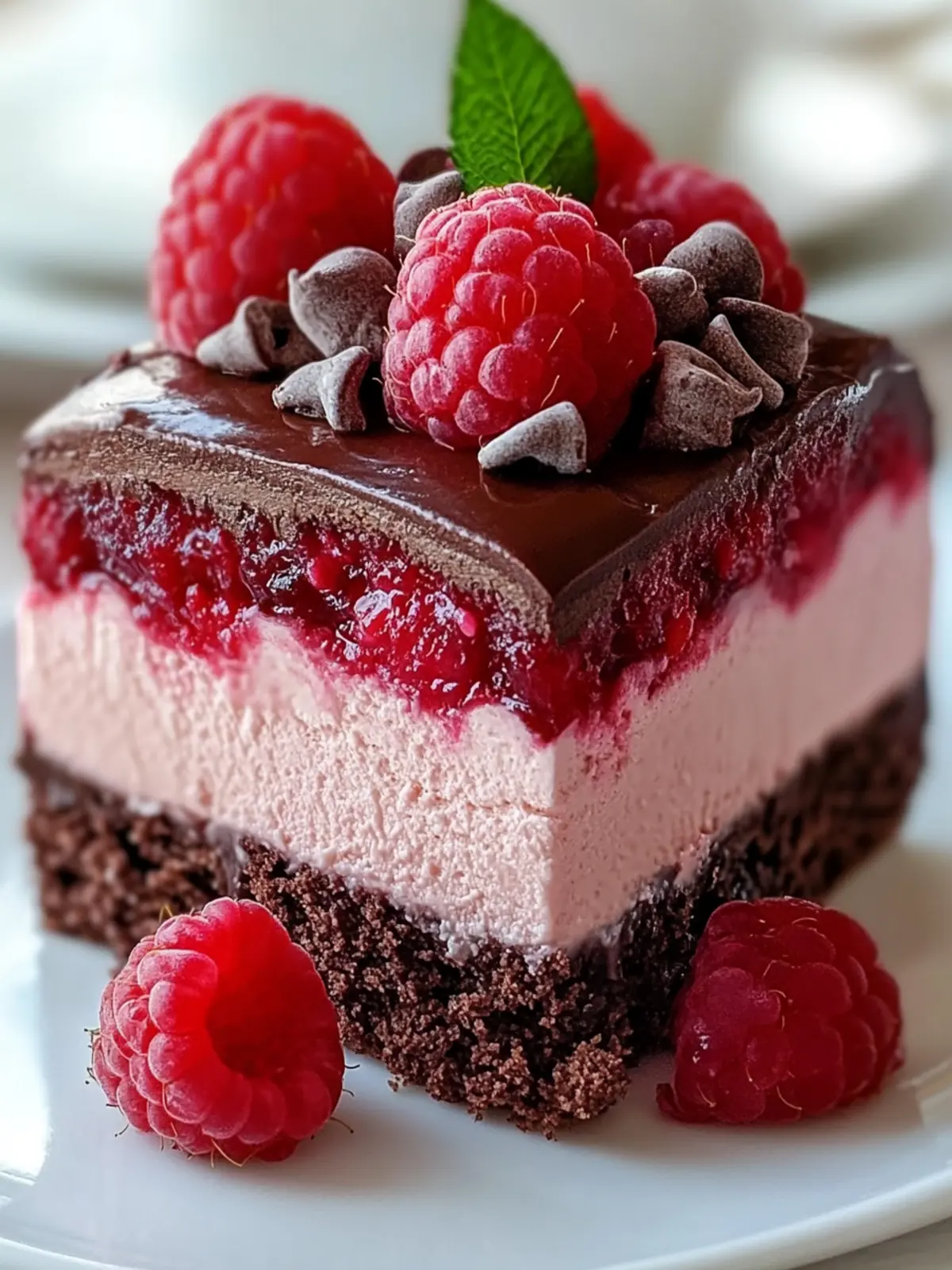 Indulge in Heavenly Raspberry Chocolate Mousse Cake Bliss 3 Heavenly Raspberry Chocolate Mousse Cake