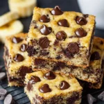 Chewy Chocolate Chip Banana Bars Made Easy for Sweet Cravings 9 Chocolate Chip Banana Bars